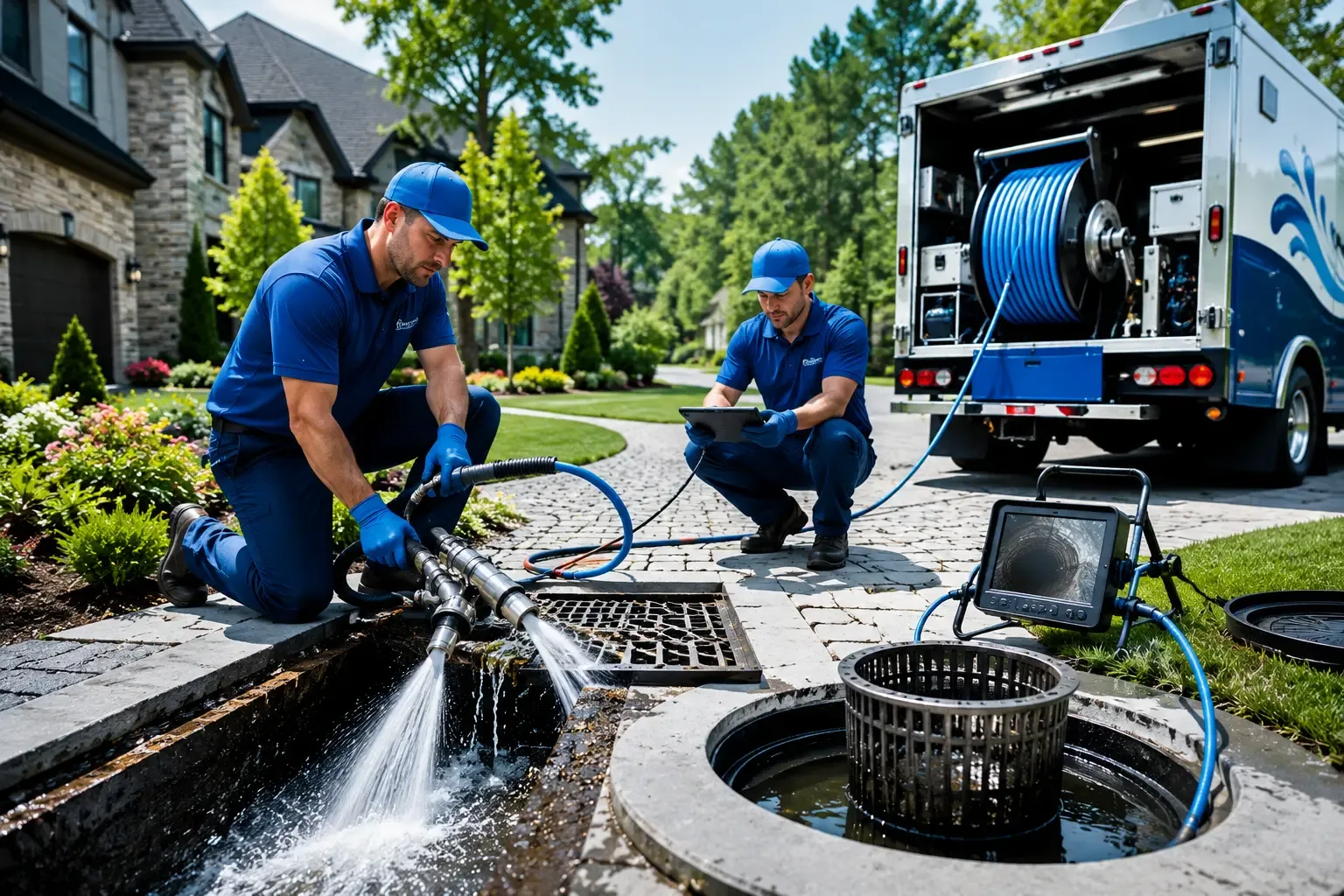 Local outdoor drain cleaning professionals in Long Barn, CA